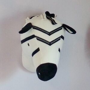 Levtex Zebra Stuffed Mount Animal Kid's Room Nursery Wall Decor